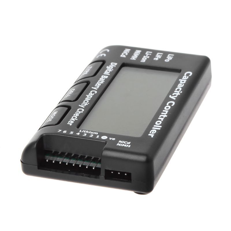 Drone Battery Voltage Checker - Портативный цифровой тестер емкости аккумуляторов с