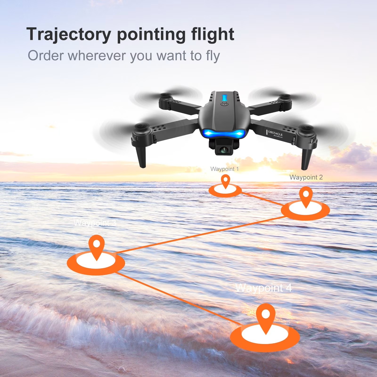 Обновленный складной дрон E88P – обзор и цена Drone Battery Case