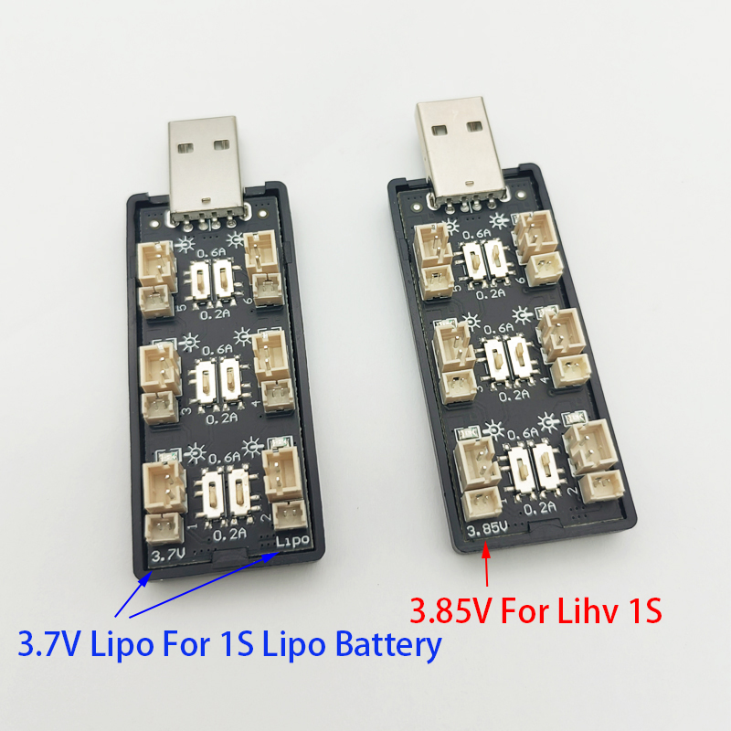 6CH USB 1S LiPo/LiHv 3,7 В/4,2 – обзор и цена Drone Battery Plate