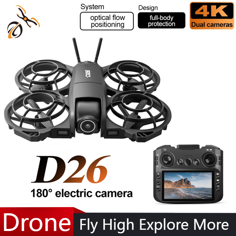 Дрон D26 4K Aerial HD 180 °    – обзор и цена Drone Battery Box