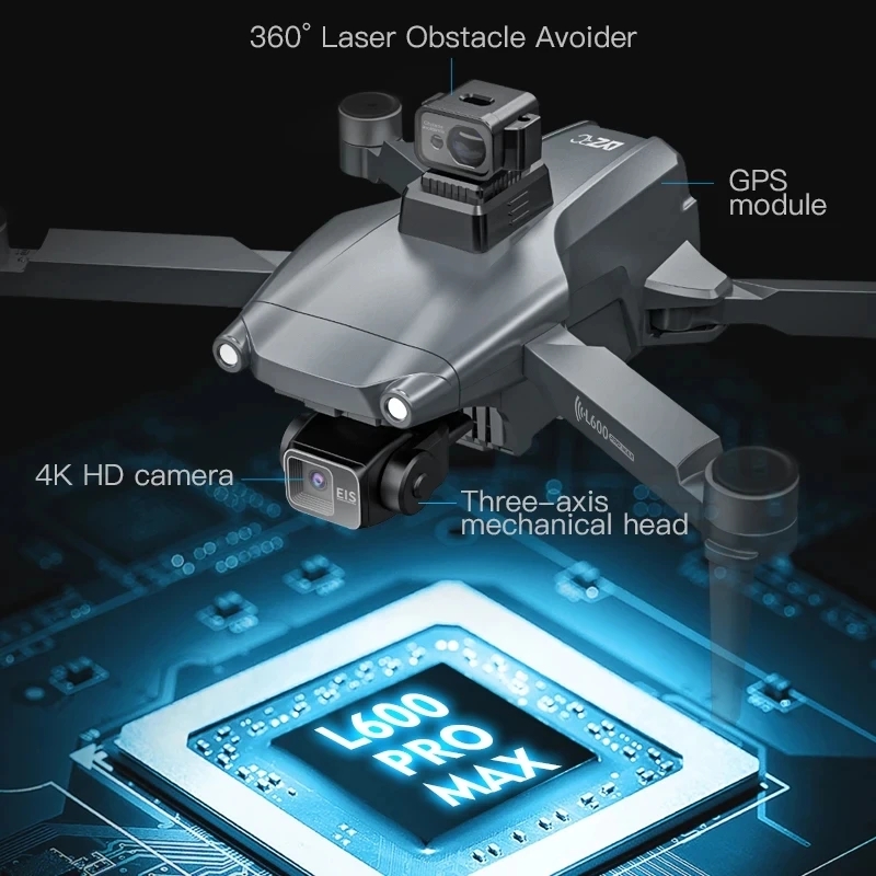 L600 PRO MAX GPS Дрон Професси – обзор и цена Drone Battery Box