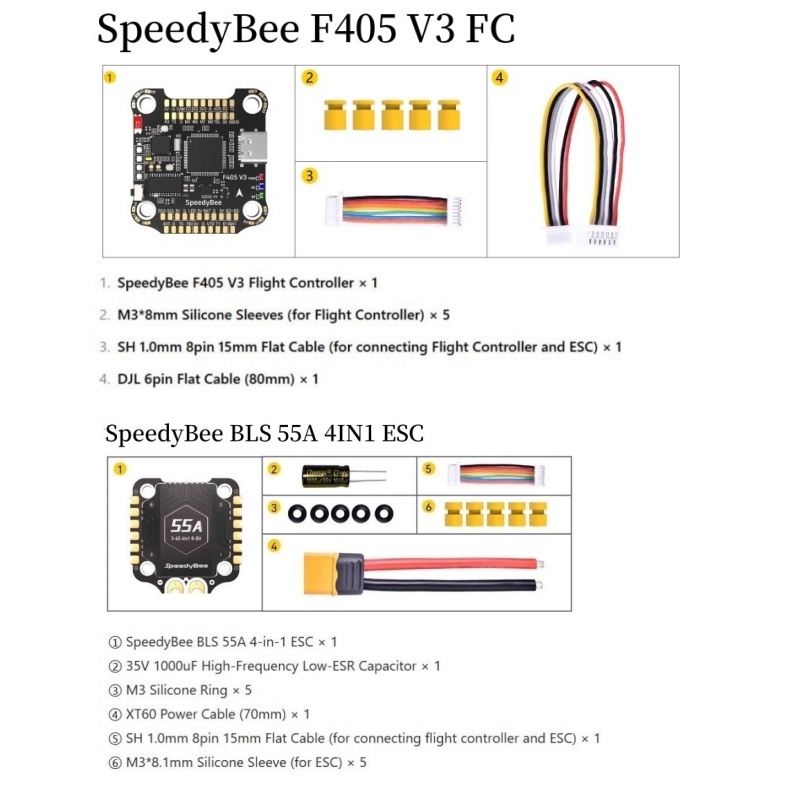 Полетный контроллер SpeedyBee  – обзор и цена Betaflight Fc F4